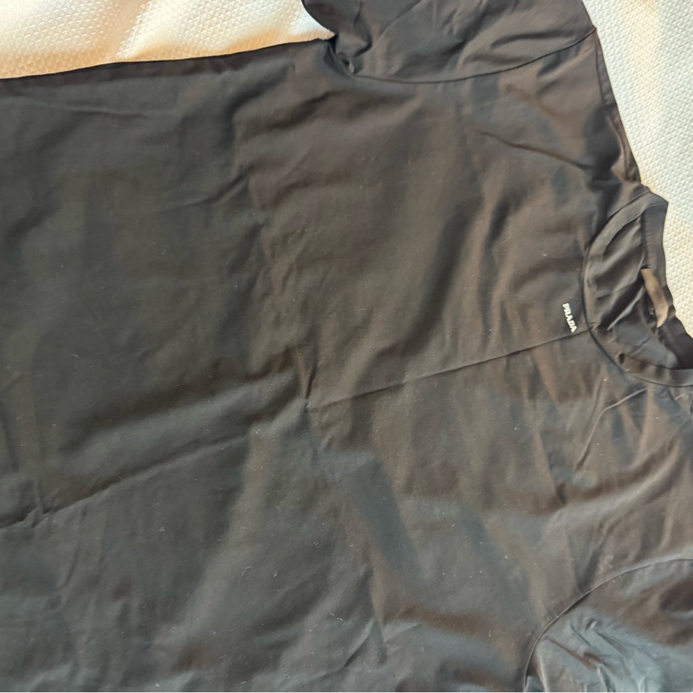 Prada Black Short Sleeve Tee
